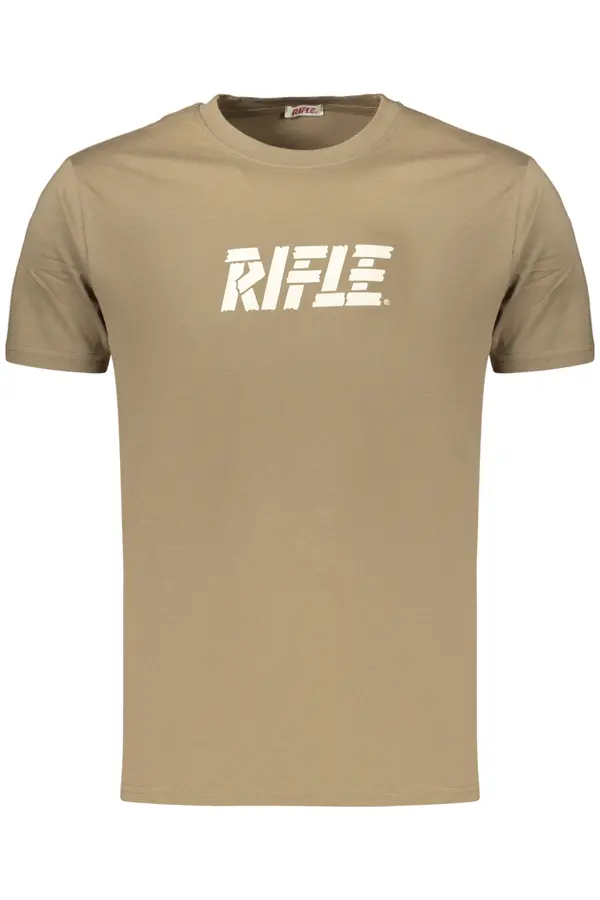 Rifle Moška rjava majica s kratkimi rokavi