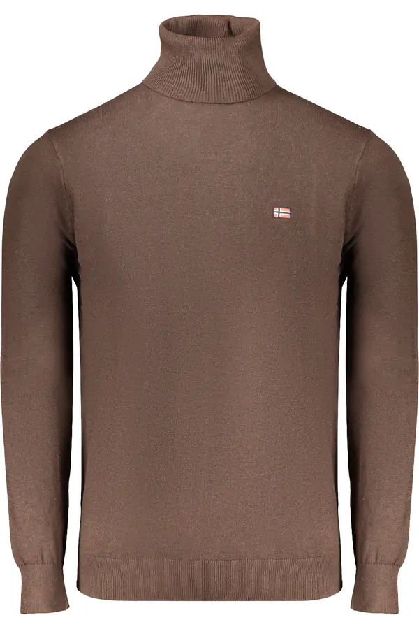 NORWAY 1963 Moška rjava pulover s kratkimi rokavi Norveška 1963