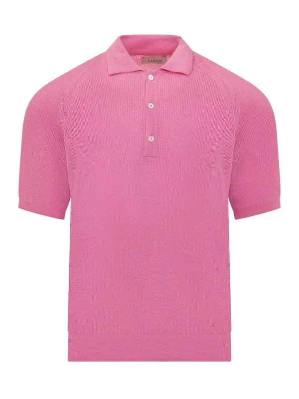 Laneus Moška roza polo majica Laneus