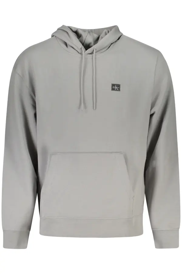 Calvin Klein Moška siva jopa s kapuco