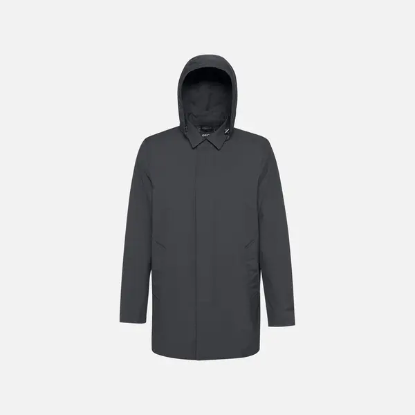 GEOX Moška siva parka Geox Jacopo