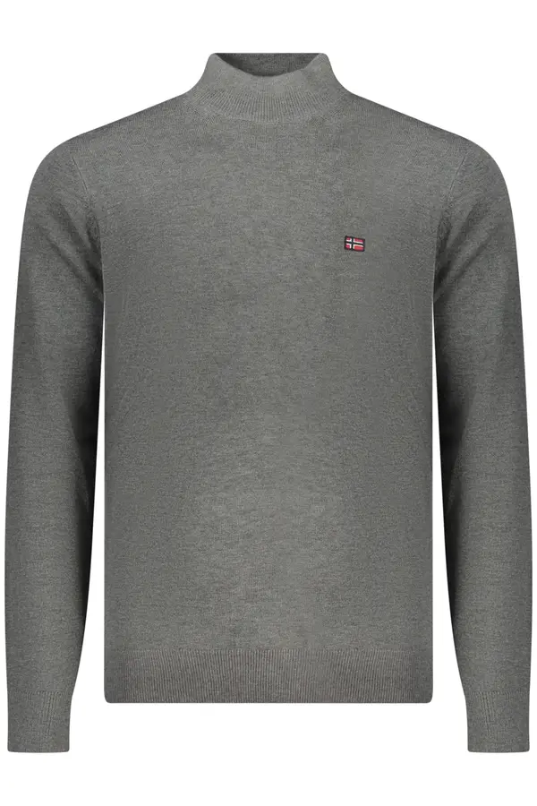 NORWAY 1963 Moška siva pulover s kratkimi rokavi Norveška 1963