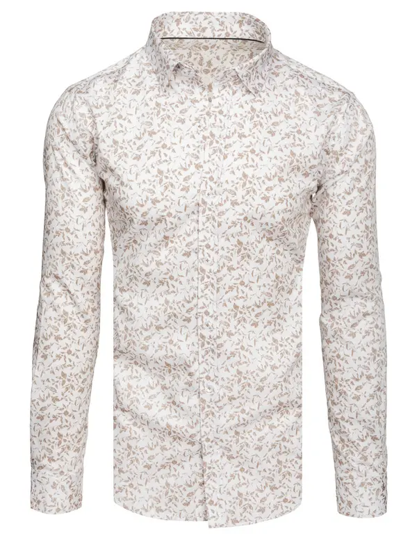 DStreet Moška slim fit vzorčasta srajca