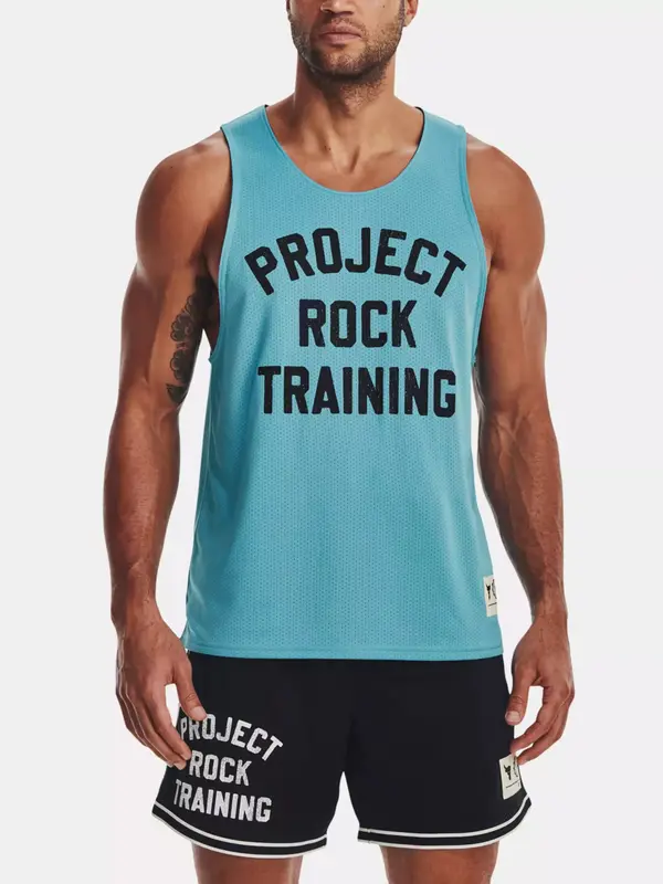 Under Armour Moška športna majica brez rokavov z dvojnim zapenjanjem Under Armour Pjt Rck