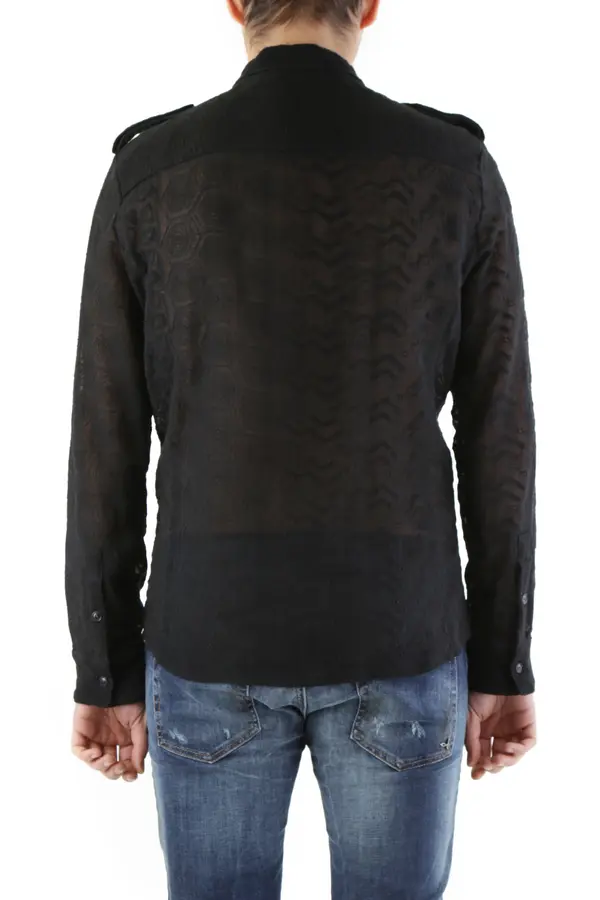 Absolut Joy Moška srajca Absolut Joy črne barve