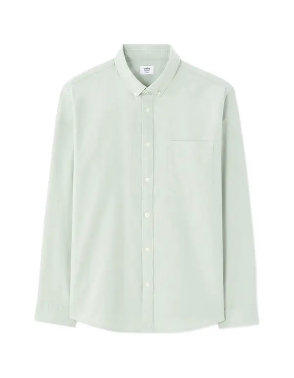 Celio Moška srajca Celio Oxford Regular Daxford