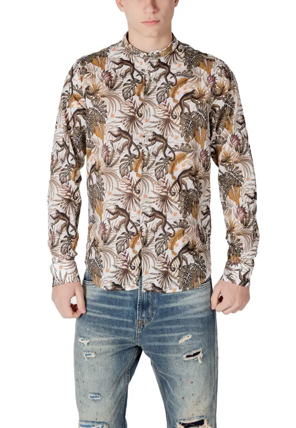 Gianni Lupo Moška srajca Gianni Lupo s cvetličnim vzorcem