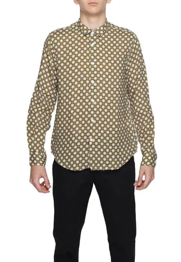 Gianni Lupo Moška srajca Gianni Lupo z geometrijskim vzorcem