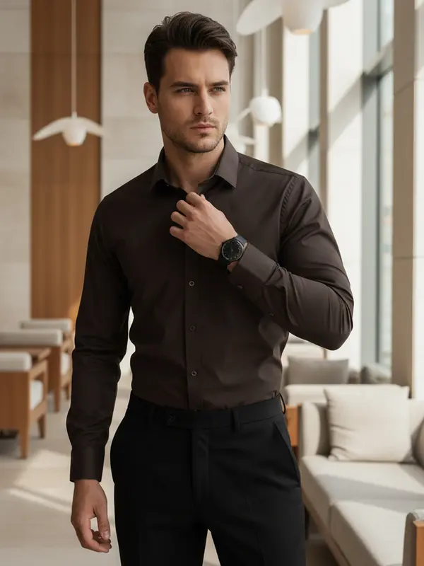 DStreet Moška srajca slim fit