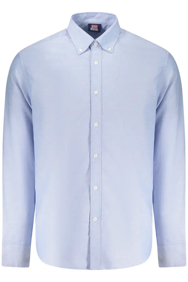 NORWAY 1963 Moška srajca z dolgimi rokavi, modra