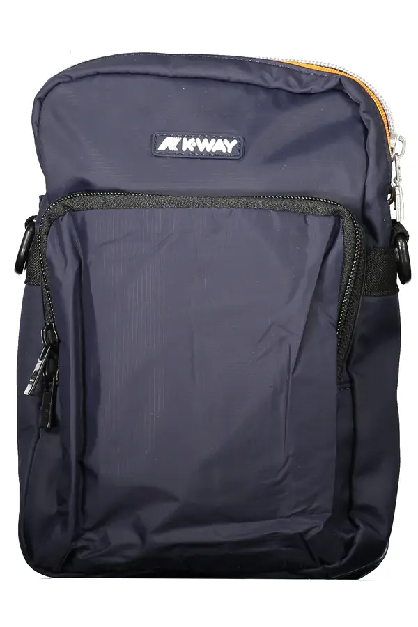 K-Way Moška torba za čez ramo K-WAY modre barve