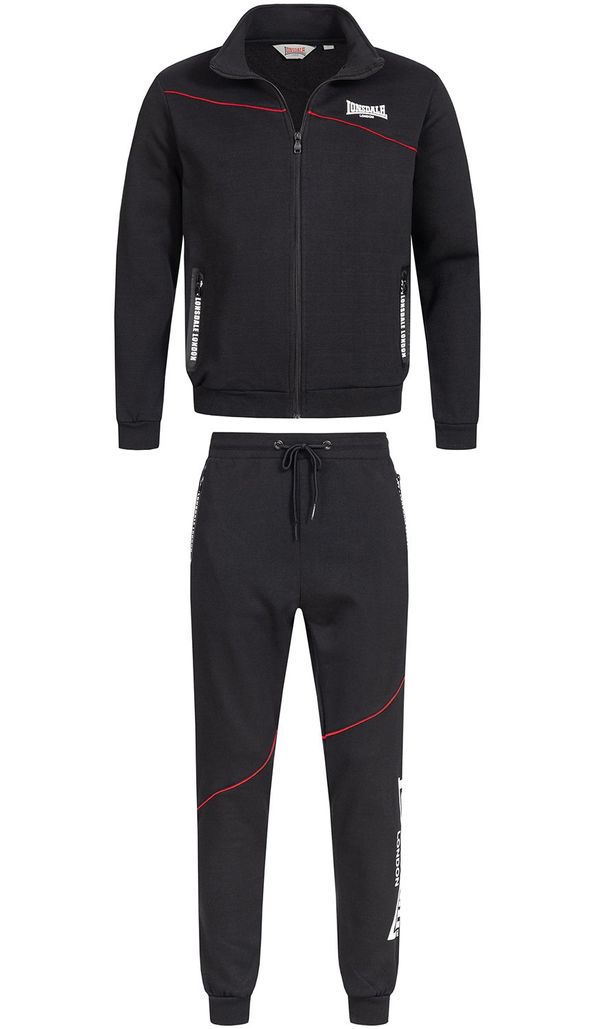 Lonsdale Moška trenirka komplet Lonsdale 113982-Black