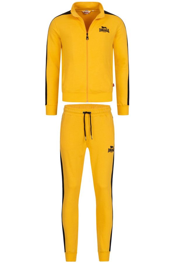 Lonsdale Moška trenirka komplet Lonsdale 117291-Yellow/Black