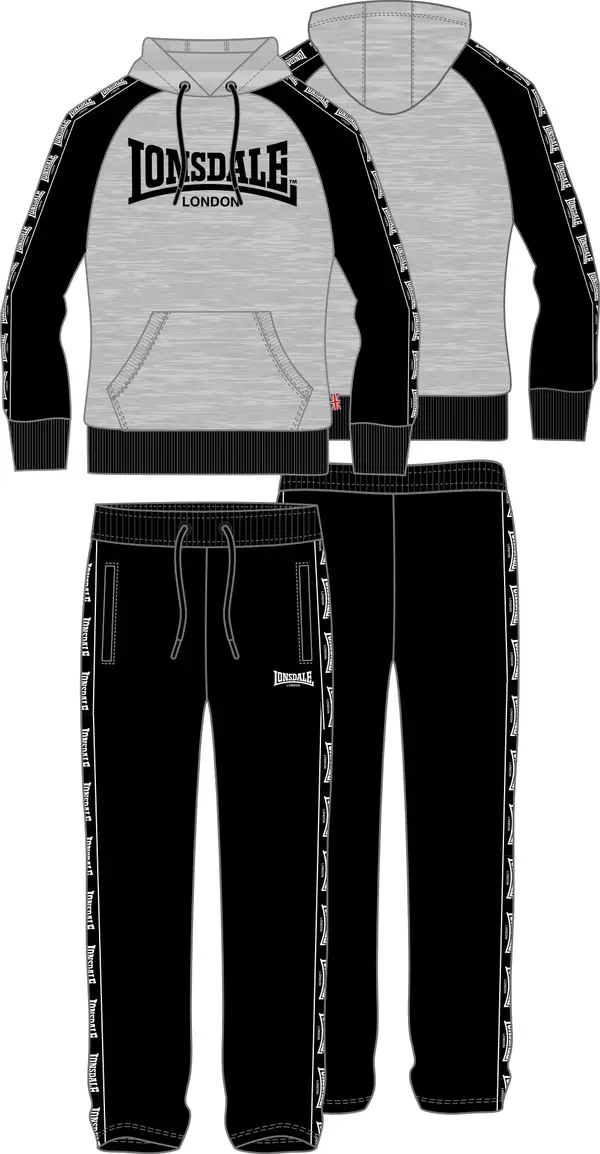 Lonsdale Moška trenirka s kapuco Lonsdale