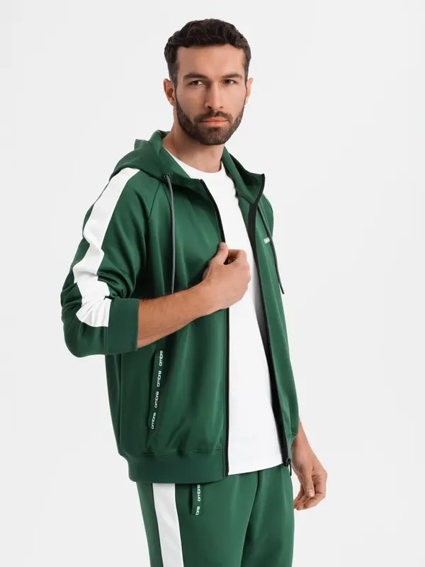 Ombre Moška trenirka s kapuco Ombre