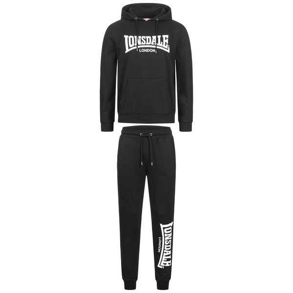 Lonsdale Moška trenirka set Lonsdale Hooded