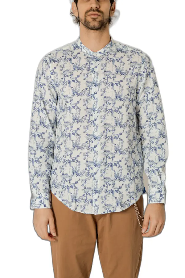 Gianni Lupo Moška vzorčasta srajca Gianni Lupo