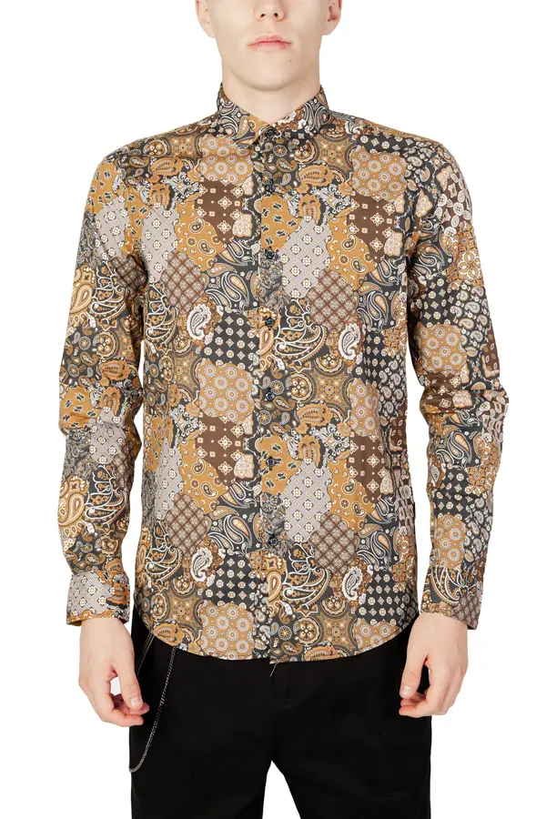 Gianni Lupo Moška vzorčasta srajca Gianni Lupo