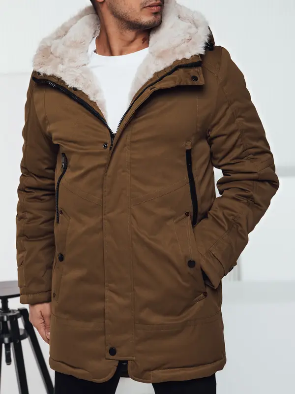 DStreet Moška zimska parka s kapuco