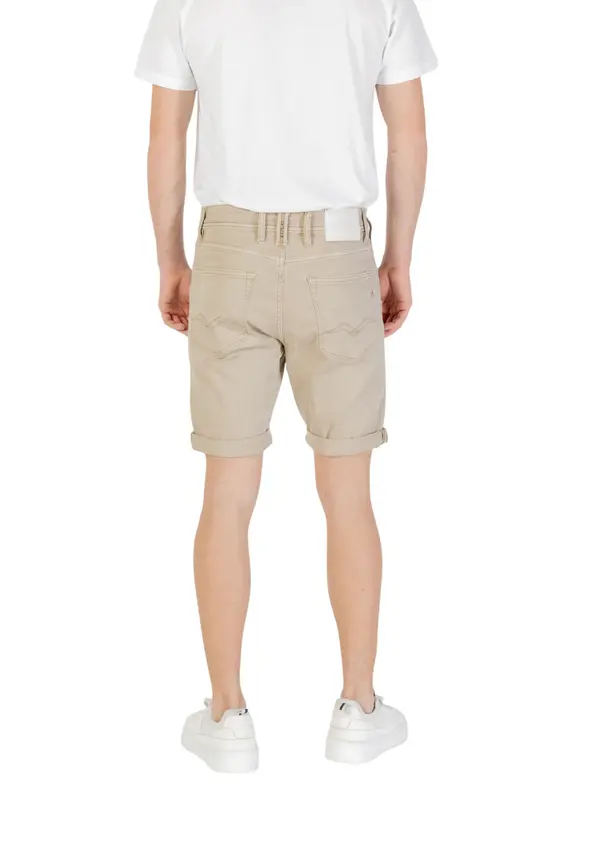 Replay Moške bež bermude Replay