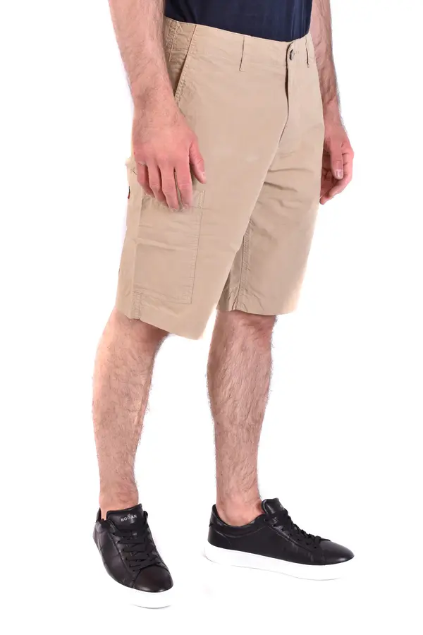 WOOLRICH Moške bež bermude Woolrich