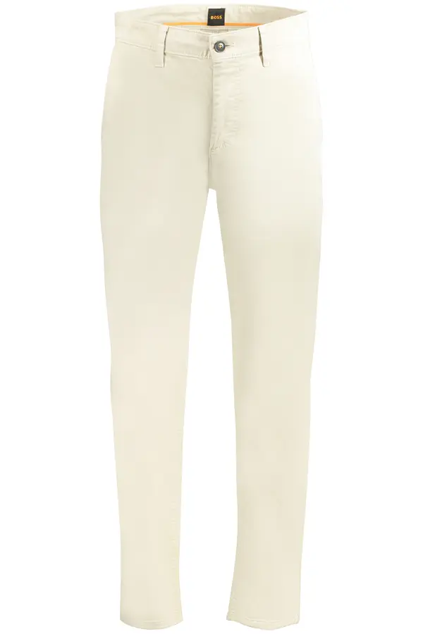 Boss Moške bež hlače HUGO BOSS