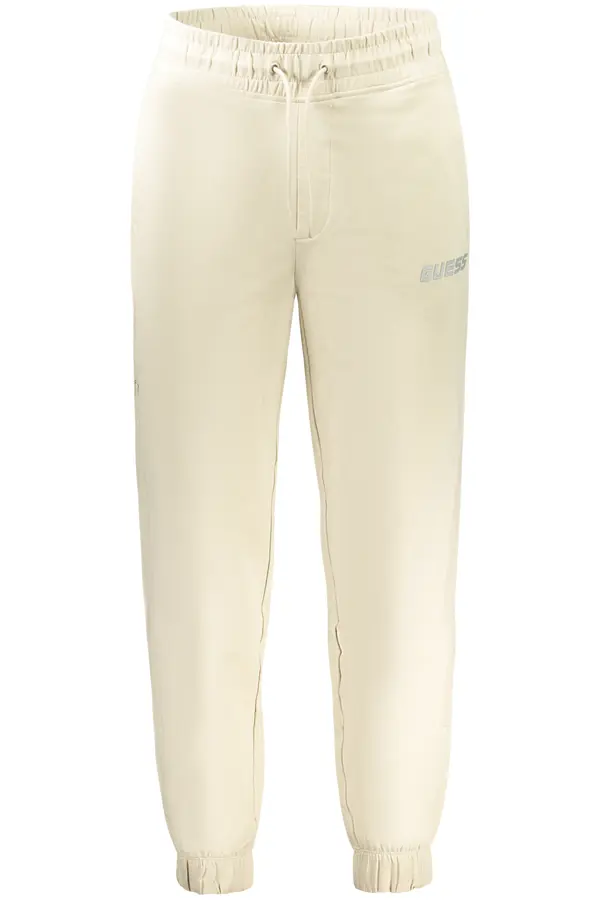 GUESS JEANS Moške bež trenirke GUESS JEANS