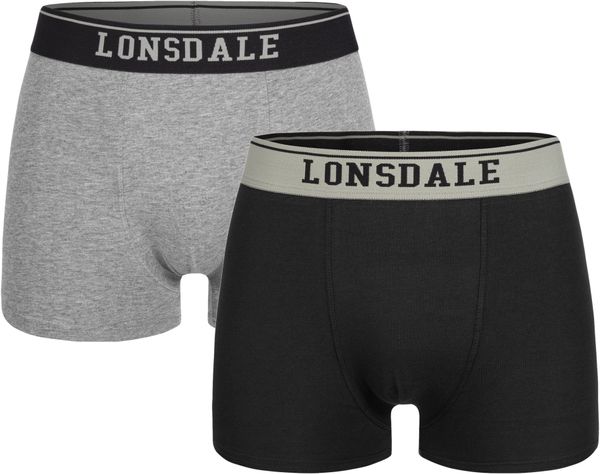 Lonsdale Moške boksarice Lonsdale 113859-Grey/Black