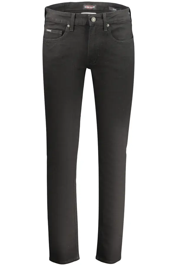 GUESS JEANS Moške črne kavbojke Guess