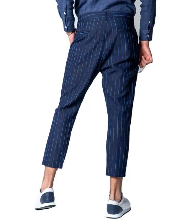 Imperial Moške črtaste chino hlače