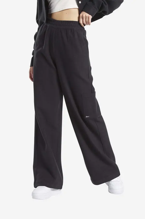 Reebok Moške hlače REEBOK CL FL WIDE LEG PANT