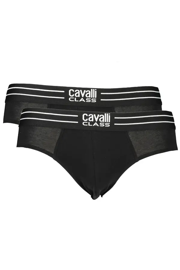 Cavalli Class Moške hlačke CAVALLI CLASS črne