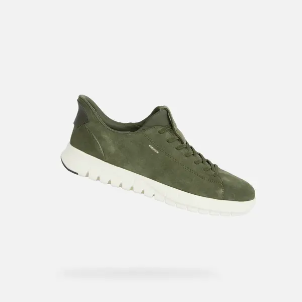 GEOX Moške kaki superge Geox Flextride Plus