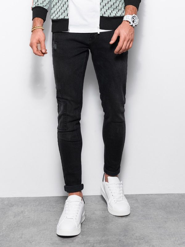 Ombre Moške kavbojke Ombre Skinny fit