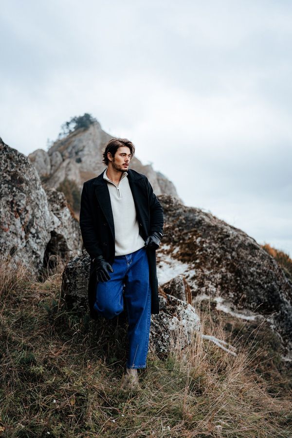 Trendyol Moške kavbojke Trendyol Indigo