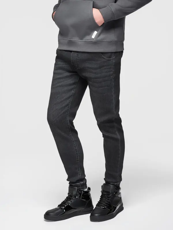 Ombre Moške ombre jeans hlače za prosti čas