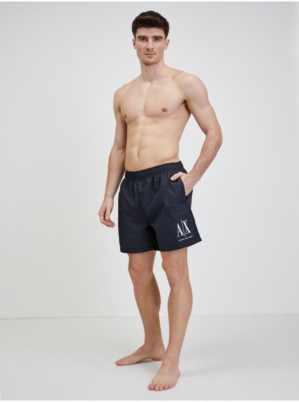 Armani Moške plavalne kratke hlače  Armani Exchange