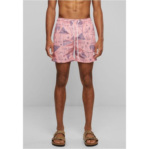Urban Classics Moške plavalne kratke hlače Urban Classics Yacht Aop