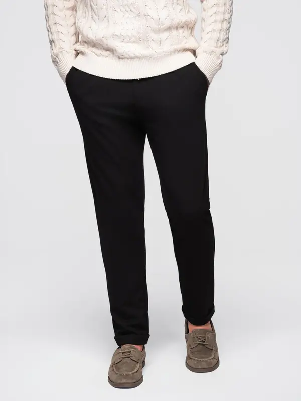 Ombre Moške pletene hlače Ombre