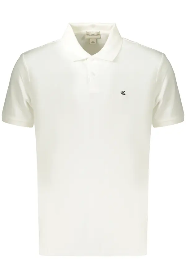 Calvin Klein Moške polo majice s kratkimi rokavi Calvin Klein, bele barve
