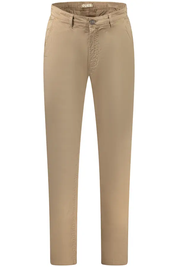 GUESS JEANS Moške rjave hlače GUESS JEANS