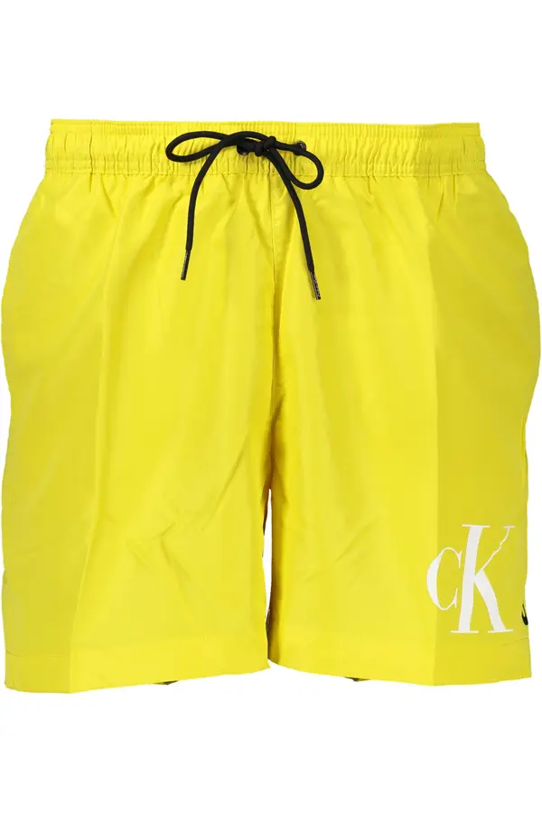 Calvin Klein Moške rumene kopalke Calvin Klein
