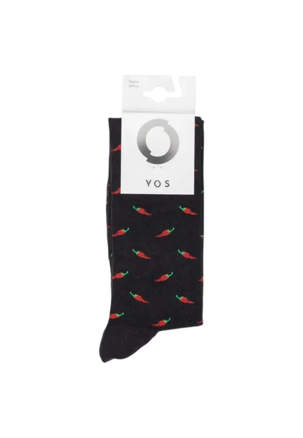 Yos Moške vzorčaste dokolenke