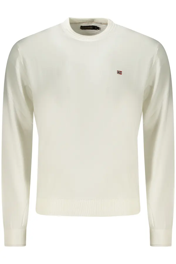 Napapijri Moški beli pulover NAPAPIJRI