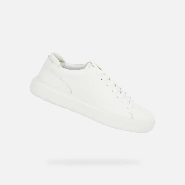 GEOX Moški beli superge Geox Deiven