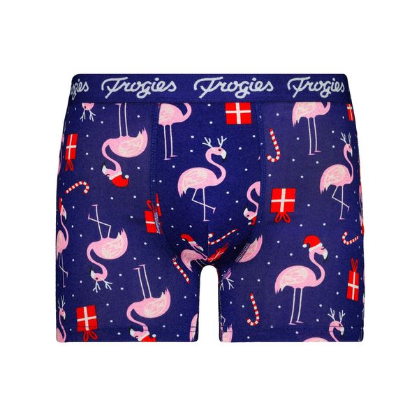 Frogies Moški boksarji Flamingo žabe Božič