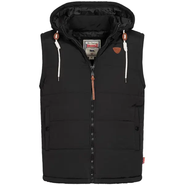 Lonsdale Moški brezrokavnik Lonsdale Zip-Up