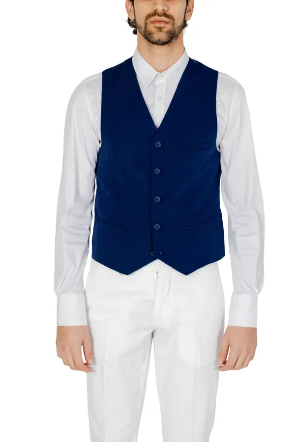 Only Moški brezrokavnik Only &amp; Sons moder