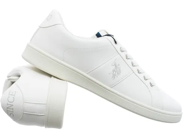 US Polo Assn Moški čevlji US Polo Assn. Bak001-Whi