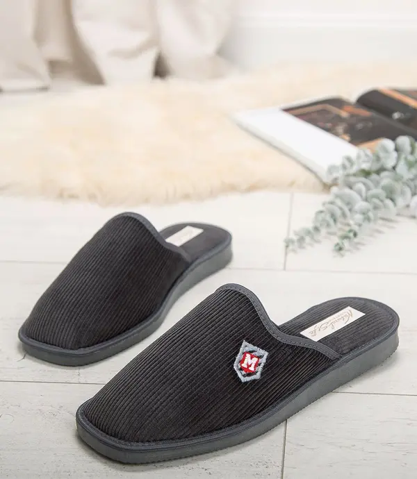 Natural Style Moški copati Natural Style NS-251 v sivi barvi